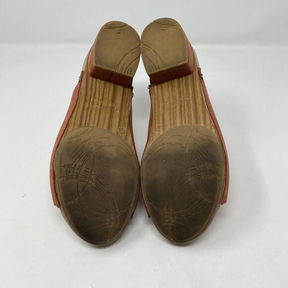 Dansko Shoes Womens Size 38 Brown Leather Mule Clog Sandals Slip On - Picture 11 of 14